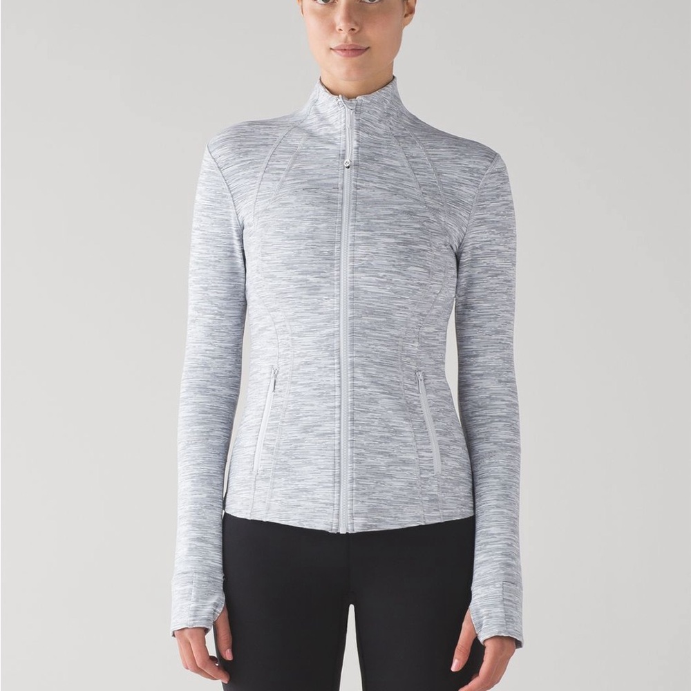 Lululemon Define Jacket OG 2016, Wee Are From Space Ice Grey Alpine White